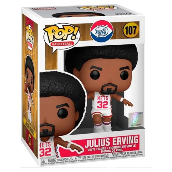 Funko Pop! Vinyl NBA: Legends- Julius Erving (Nets Home) 889698552202